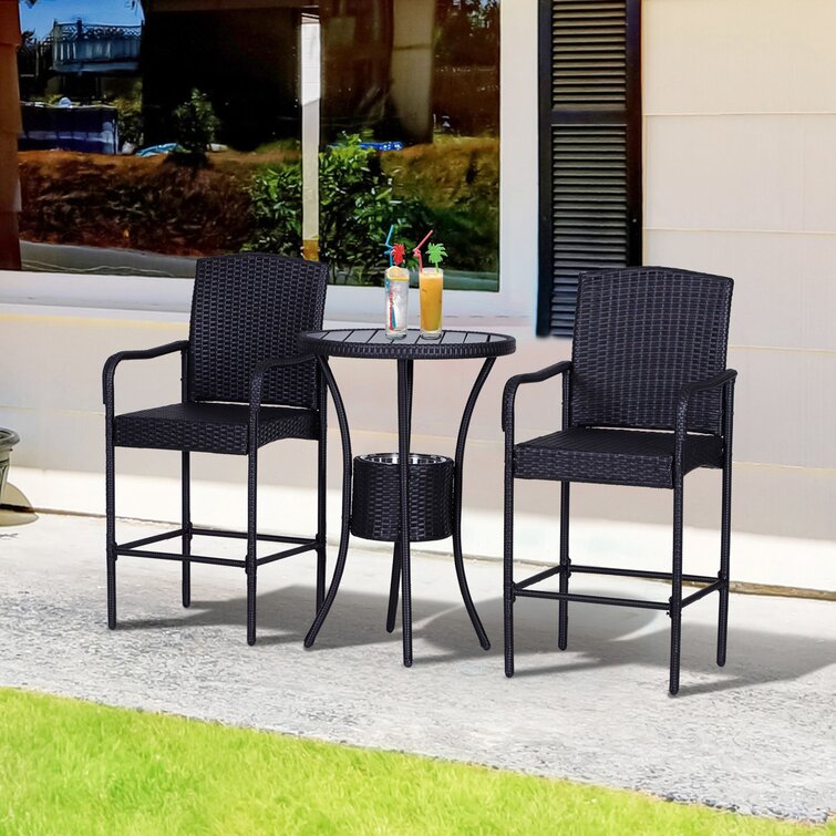 2 person patio discount table and chairs